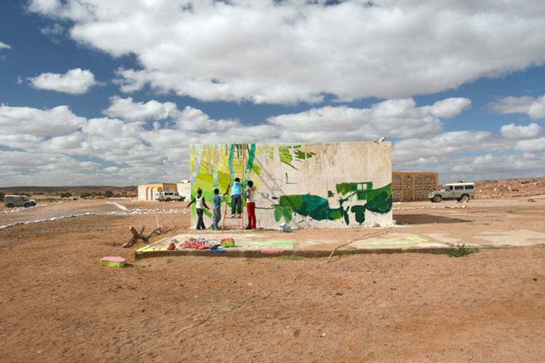 María Ortega Estepa. Artifariti. Sahara Occidental