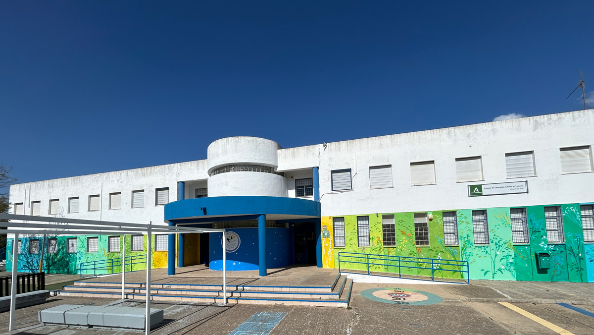 María Ortega Estepa. Mural CEIP Virgen del Mar. El Portal (Jerez de la Frontera - Cádiz)