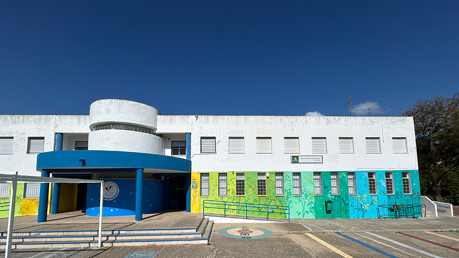María Ortega Estepa. Mural CEIP Virgen del Mar. El Portal (Jerez de la Frontera - Cádiz)