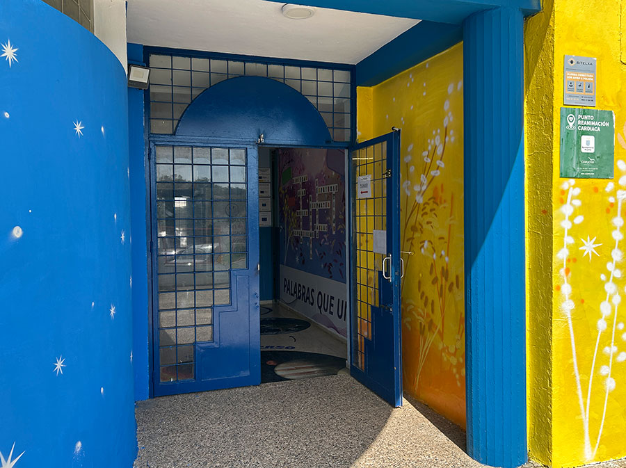 María Ortega Estepa. Mural CEIP Virgen del Mar. El Portal (Jerez de la Frontera - Cádiz)