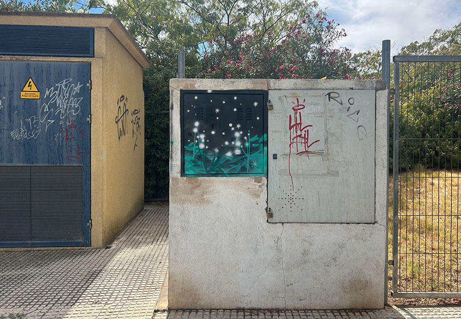 María Ortega Estepa. Cajas de luz